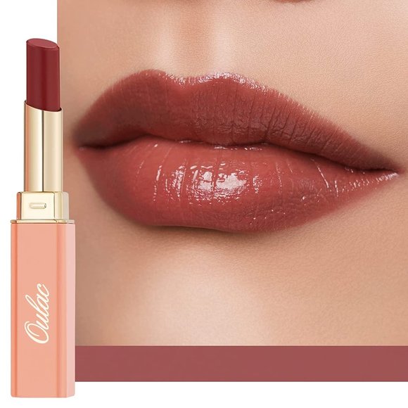 Women Juicy and Glossy Oulac 2 in 1 Lipstick and Lip Balm 0.07oz - Picture 1 of 8